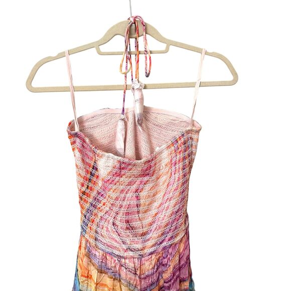 ROCOCO SAND Eira Pattern Tiered Maxi Dress NWT Small - Picture 8 of 9